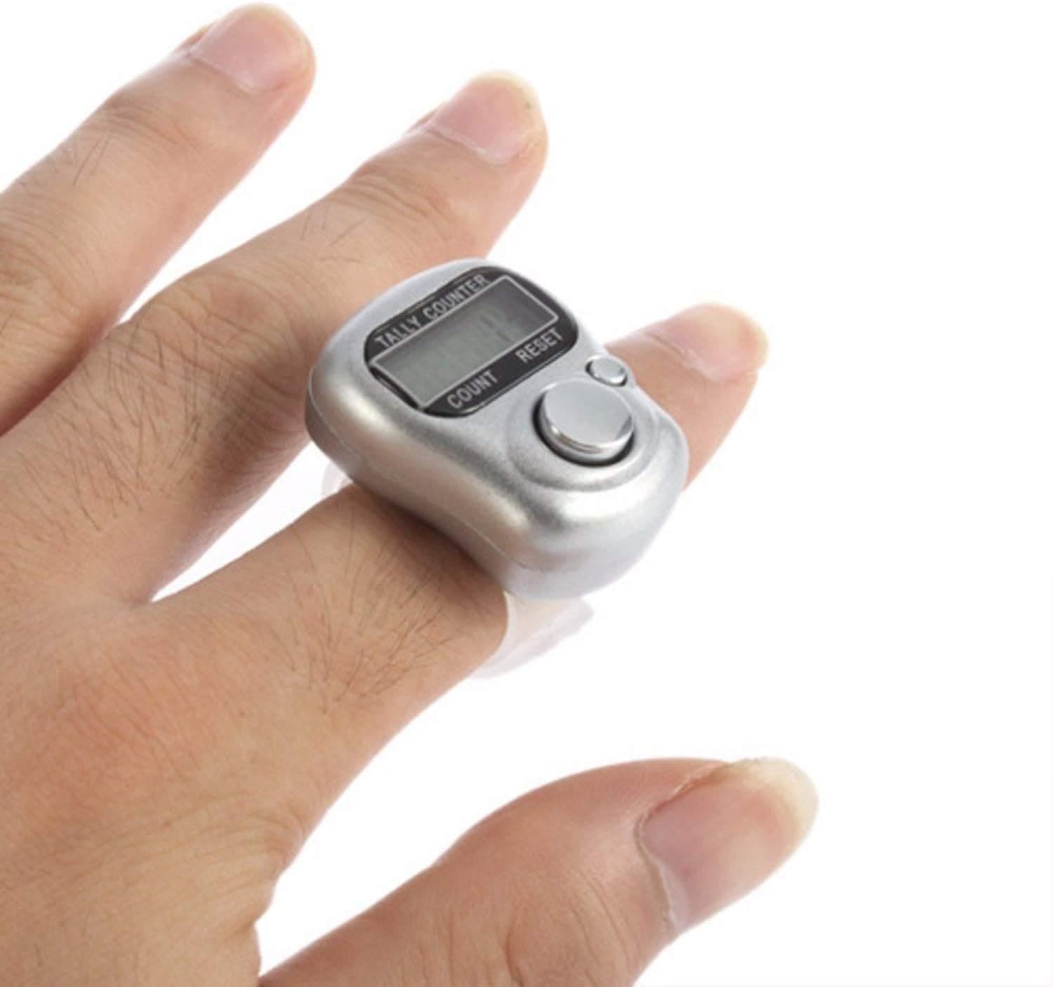 Finger Tasbeeh Counter, Elegant Digital Finger Counter, Islamic Muslim Tasbeeh Prayer Dhikr Counter, Knitting Stitch and Sports Travel Counter