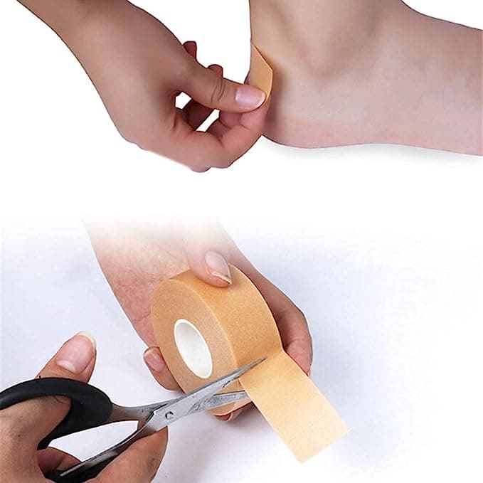 Healing Plaster Tape, Multifunctional Anti Wear Tape, High Heal Feet Pads Sticker, Foam Foot Corn Calluses Toe Finger Protector Tape, Elastic Waterproof Medical Foam Tape, Multifunctional Bandage Adhesive Tape, Skin Care Sticker Heal Grip Tape