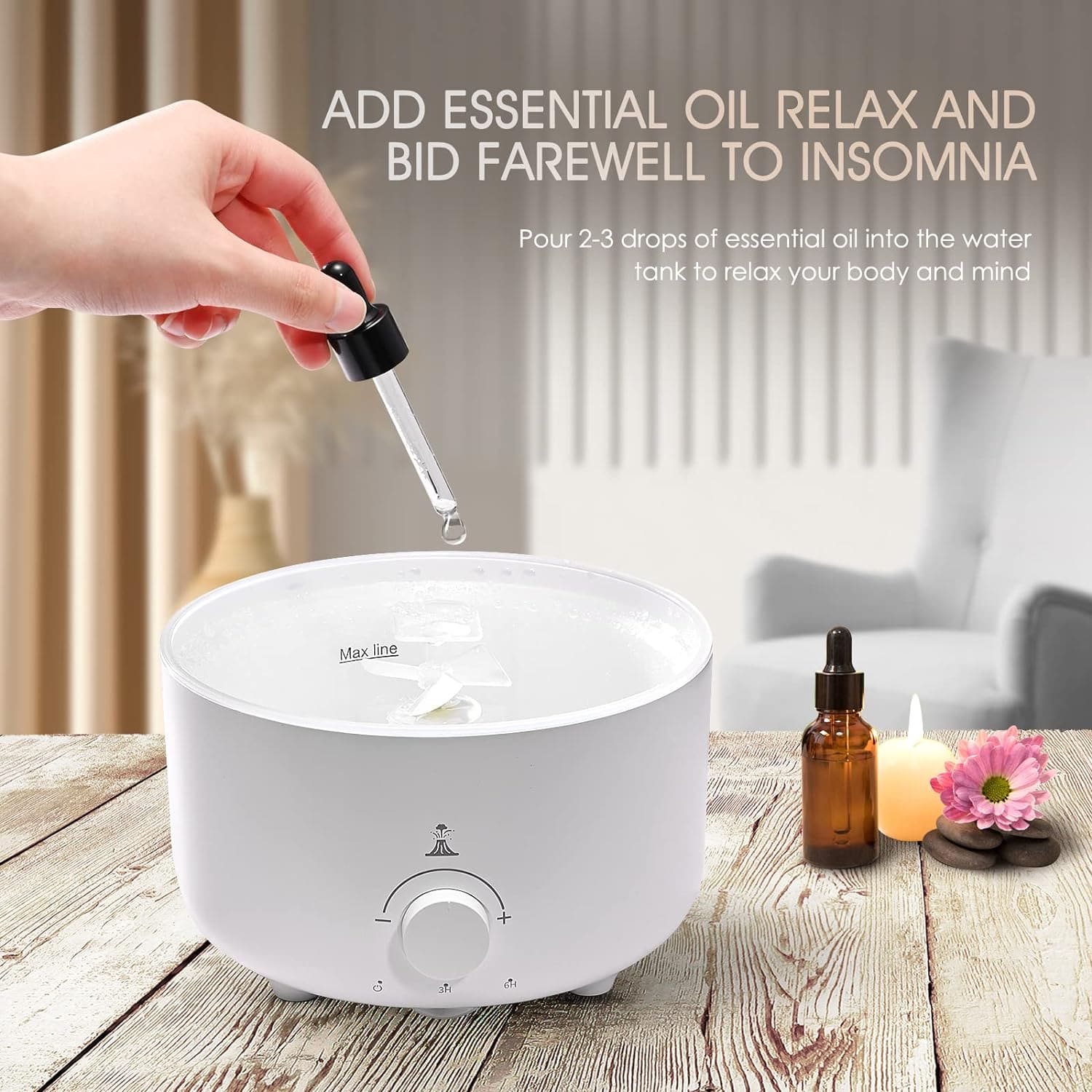 Volcano Aroma Humidifier, Flame Humidifier with Night Light Lamp, Ultrasonic RC Jellyfish Aroma Diffuser, 2 In 1 Essentials Air Freshener, Essential Oils Perfume Blower, Electric Home Freshener Smoke
