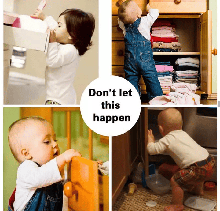 Set Of 3 Child Safety Lock