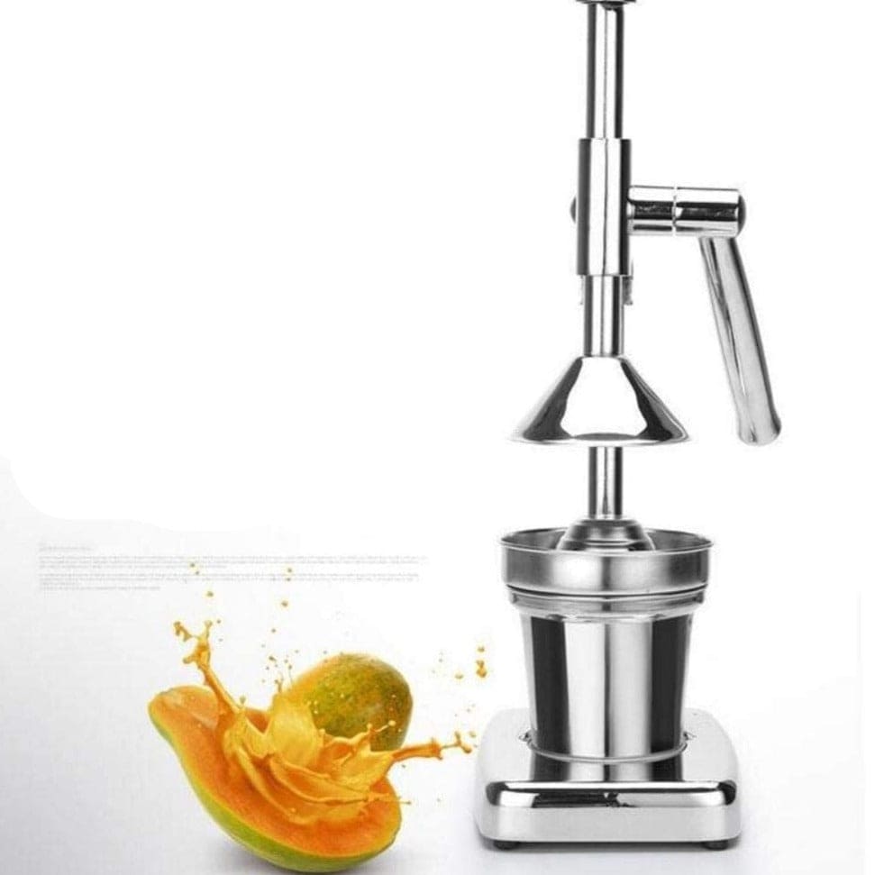 Manual Citrus Juicer, Squeezer for Fresh Fruit Juice, Hand Citrus Fruit Juice Machine, Stainless Steel Fruit Juice Squeezer