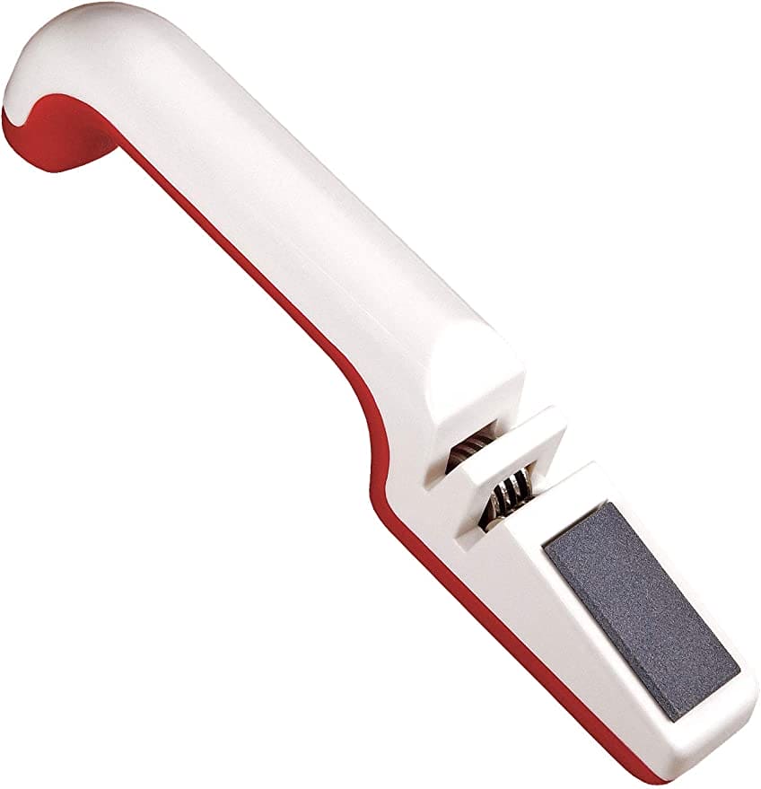 Innovative 2 In 1 Knife Sharpener, Knife And Scissor Sharpener, Manual Handheld Knives Sharpening Tool