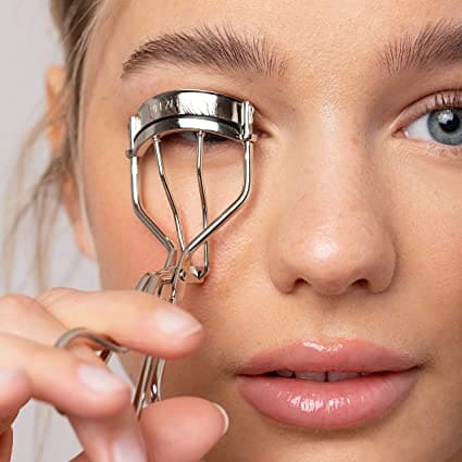Stainless Steel Eyelash Curler, Eye Lash Curling Applicator, Natural Curly Cosmetic Clip, Cosmetic Makeup Eyelash Curler, Folding False Eyelashes Curling Clip