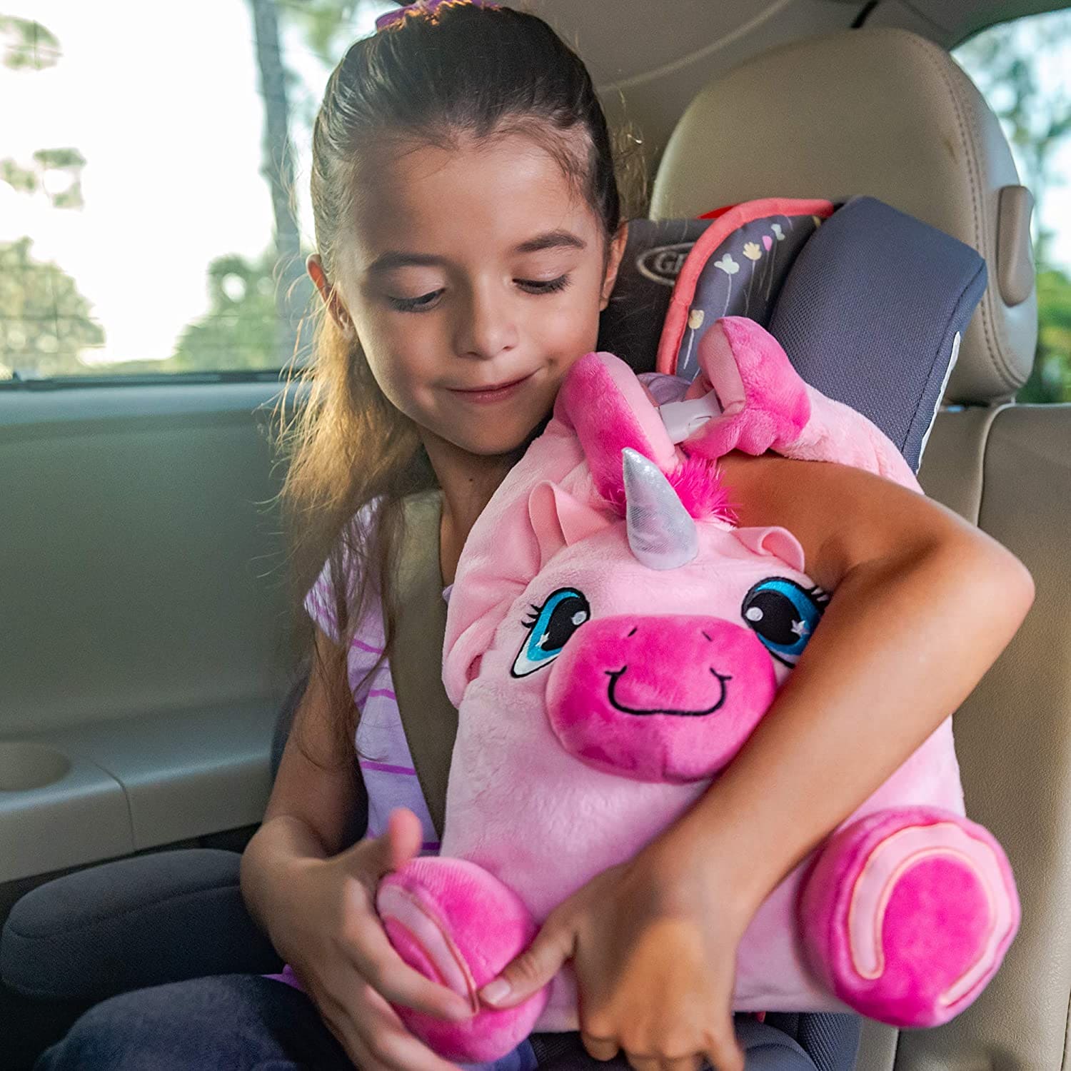 Cute Pet Insulated Lunch Bag, Kids Lunch Box Bag, Yumicorn Style Lunch Box, Kids Lunch Buddy, Lunch Carrier Bag For Kids, 2 In 1 Plush Lunch Bag, Dinner Container School Food Storage Bags
