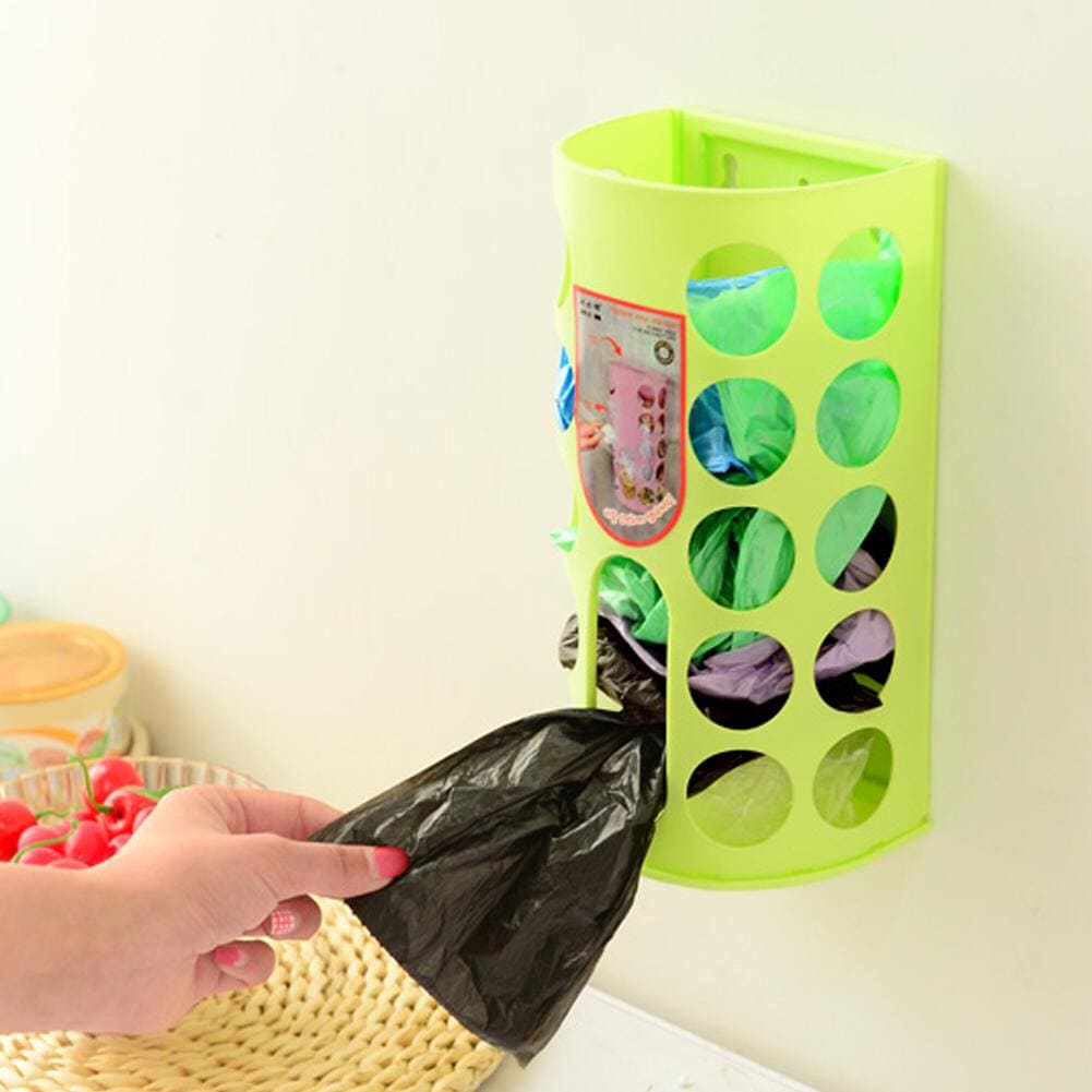 Paper grocery bag online storage holder