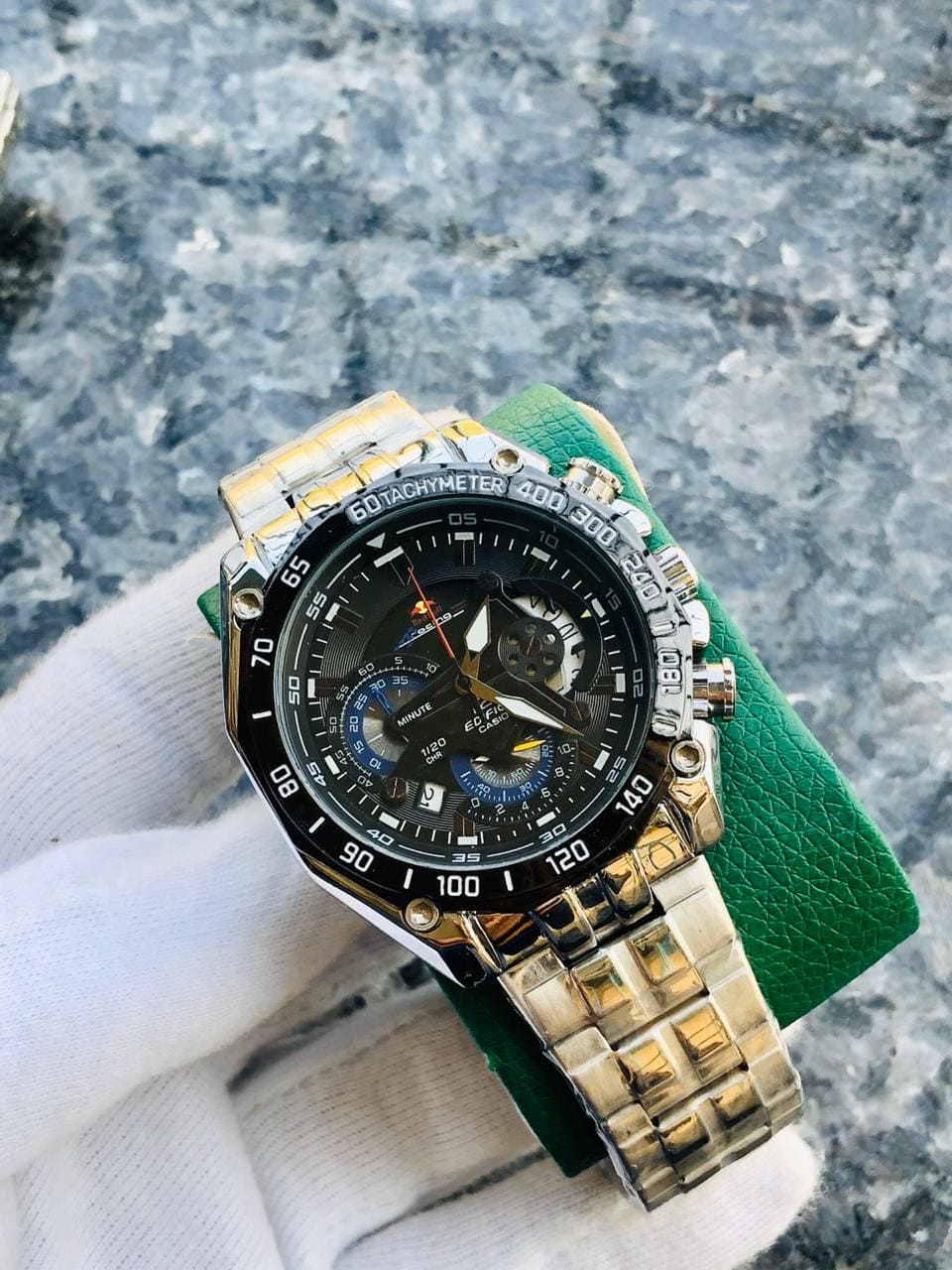 Stainless Steel Wrist Watch For Men, Round Dial Luxury Analog Watch, High Quality Wrist Watch