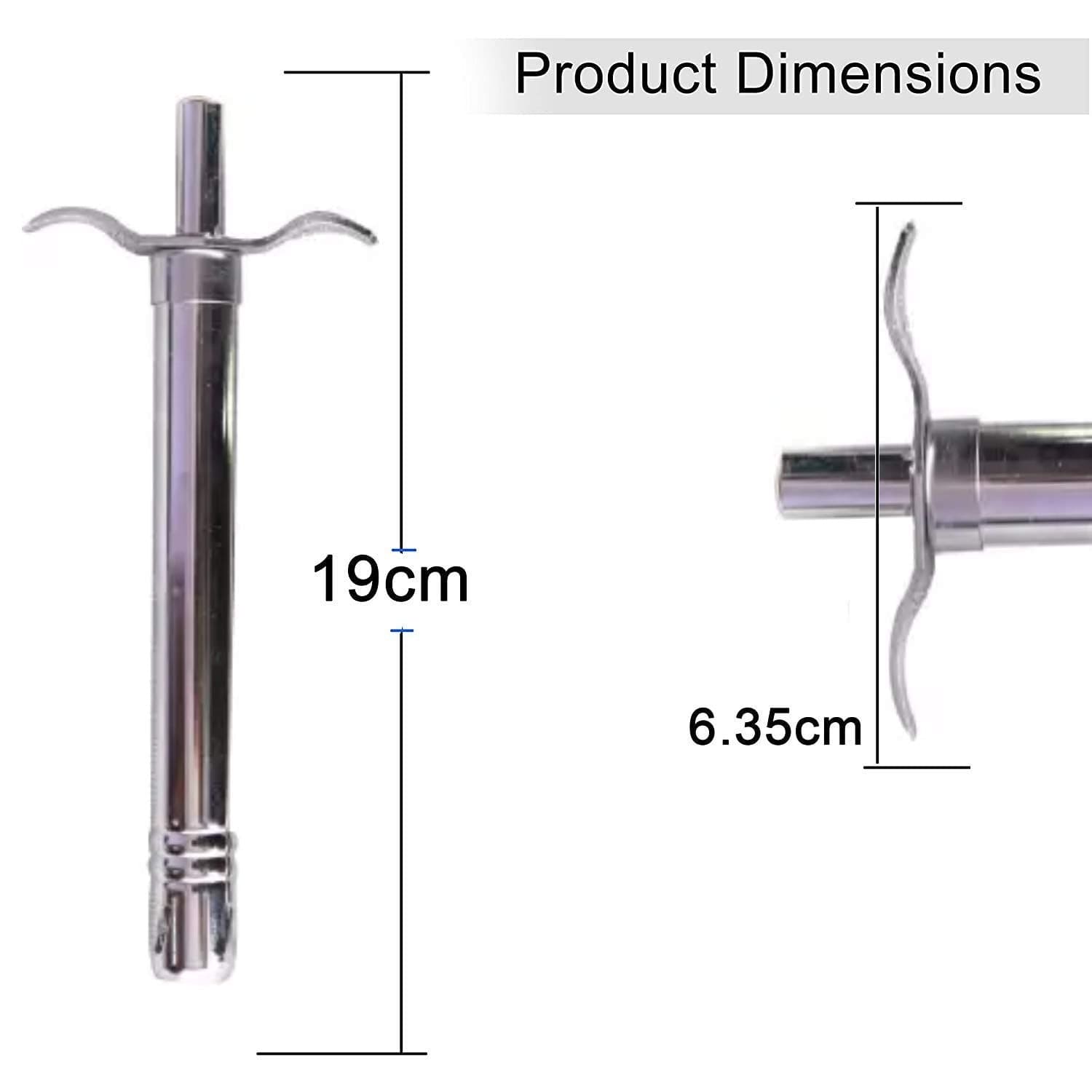 Stove Spark Lighter, Stainless Steel Metallic Kitchen Lighter, Steel Gas Burner, Multipurpose Cooking Lighter, Outdoor Windproof Lighter, Camping Cooking Spark Lighter, Household Kitchen Tool