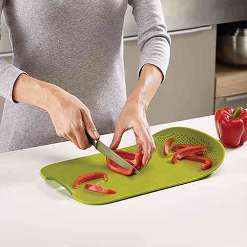 3 In 1 Drain Cutting Board, Chopping Board With Integrated Colander, Multifunctional Cutting Board, Vegetable Fruit Cutting Board