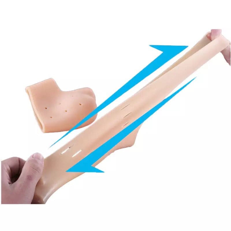 Anti Crack Heel Cover, Heel Protectors for Men & Women, Silicone Gel Cover for Cracked Feets