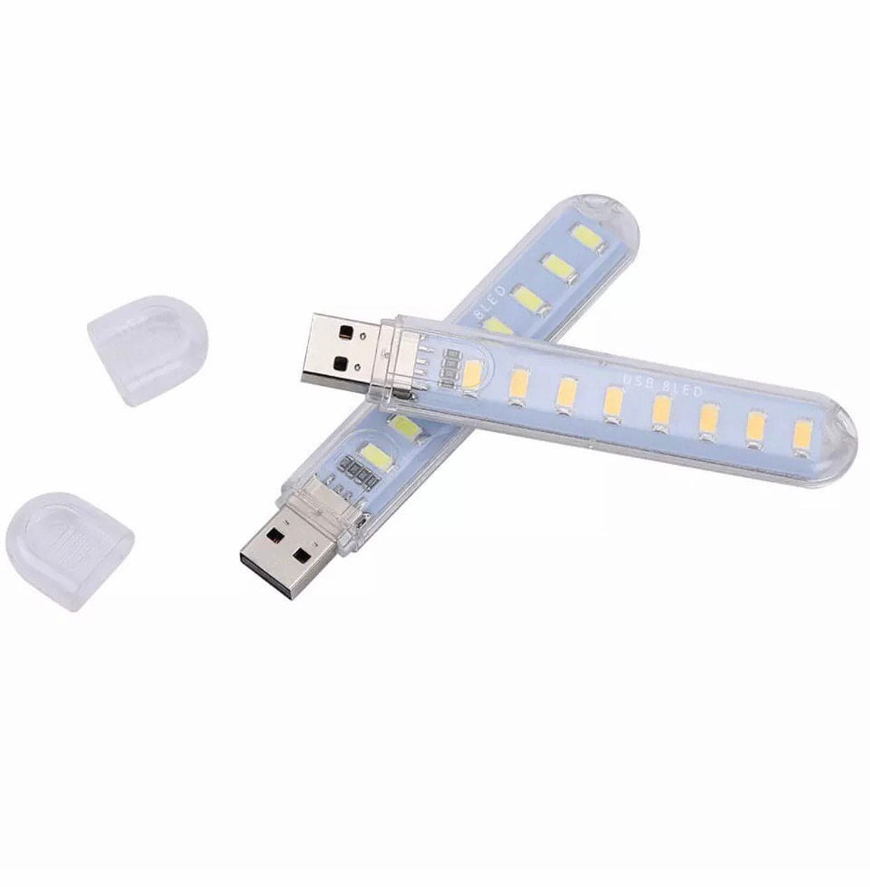 5V Mini USB Strip Night Light, Led Book Lamp Light, USB LED Night Light, Desk Table Reading Lamp, White Warm Night Light