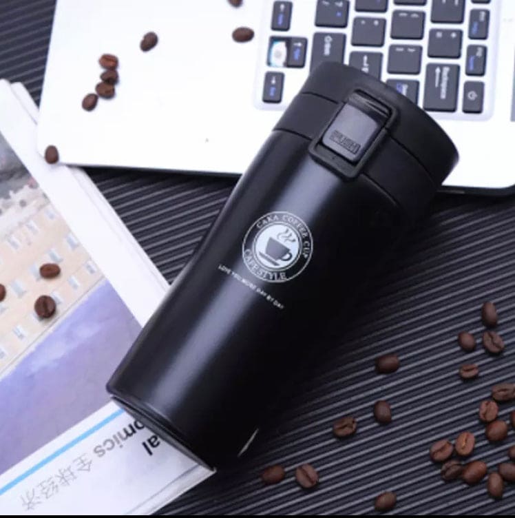 380ml Double Stainless Steel Coffee Mug, Travel Coffee Mug, Steel Thermos Tumbler Cups, Vacuum Flask thermo Water Bottle, Insulated Water Bottle, Double Thickened Coffee Mug