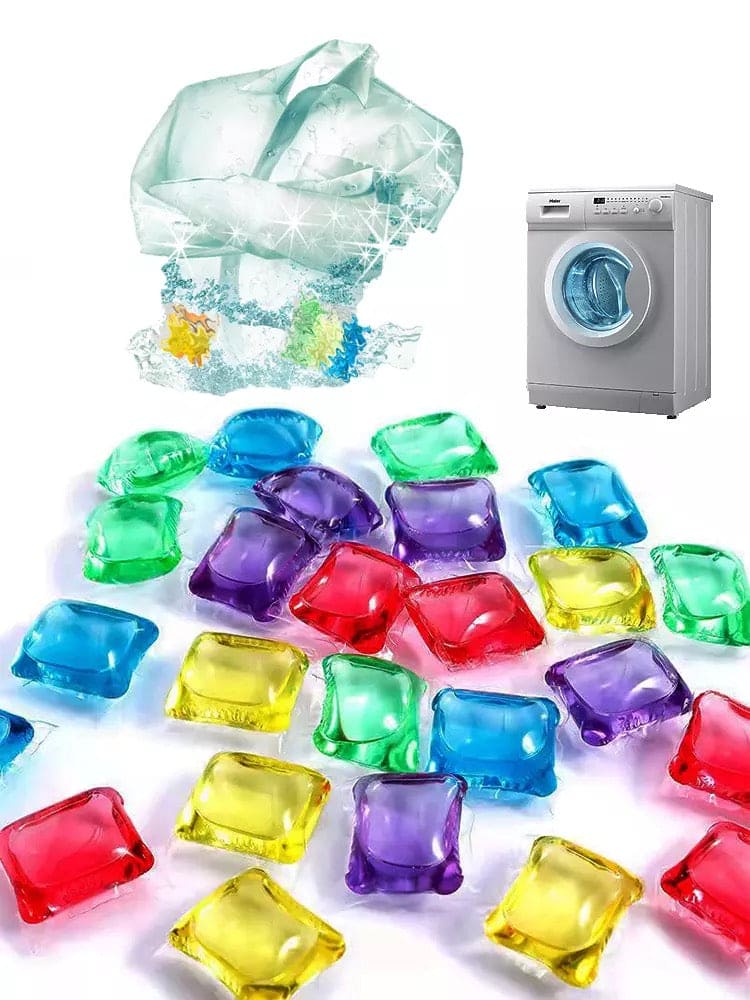Set of 10 Laundry Fragrant Gel Beads, Laundry Ball Cleaner Capsules, Clothes Cleaning Scent Booster