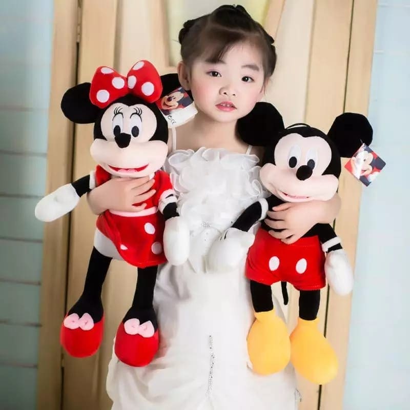 Disney Mickey Mouse Animal Stuffed Plush Toys, Cartoon Princess Cotton Doll, Giant Plush Mickey Mouse Stuffed Animal For Kids