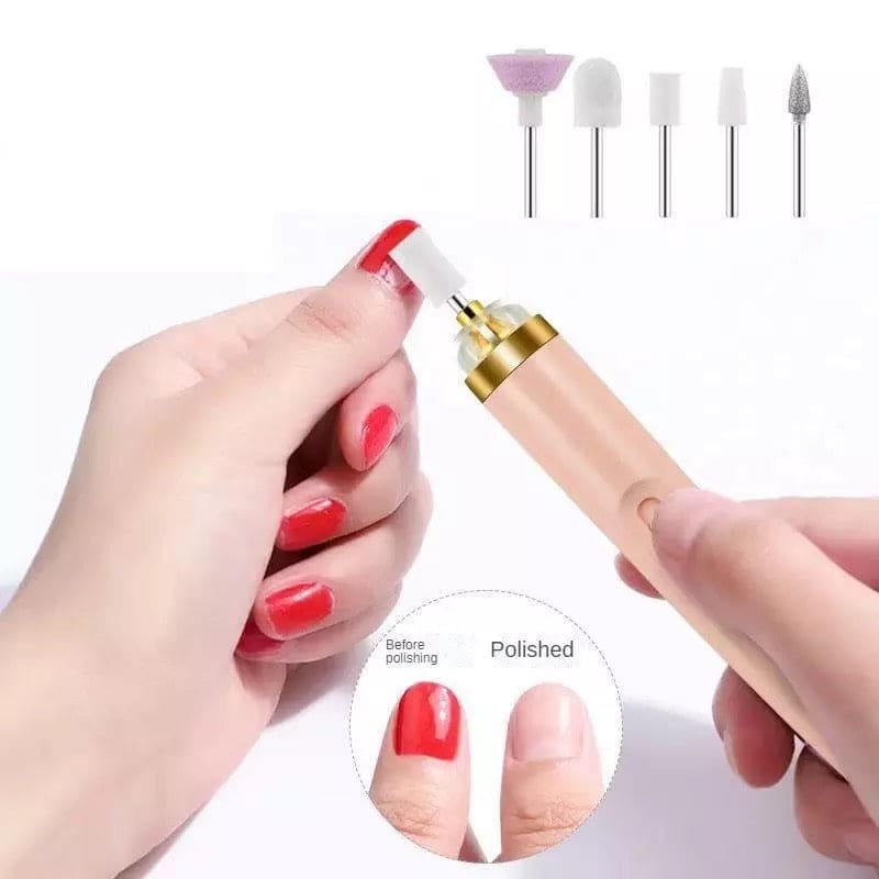 Electric Gel Polish Remover, Nail Art Professional Nail Drill Machine, Manicure Tool Ceramic Nail File Tools, Professional Manicure Machine, Mini Electric Manicure Art Pen