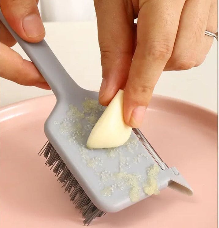 5 In 1 Sharp Peeler, Fruit Peeler With Brush, Kitchen Vegetable Cleaning Brush, Plastic Vegetable Fruit Peeler, Creative Vegetable Fruit Peeler Peeler for Brush Home Kitchen Tool