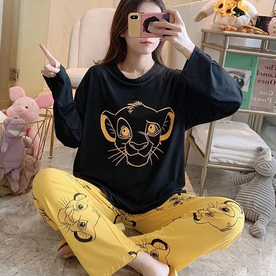 Simba Lion Women Night Suits