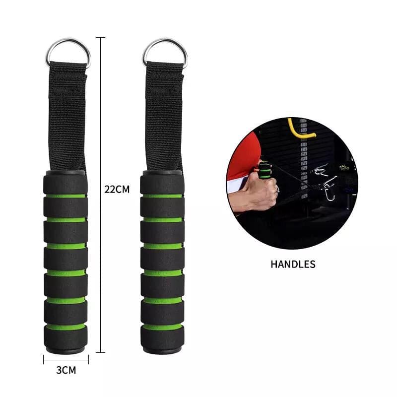 11 Pcs Pull Rope Exercise Fitness Bands, Exercise Resistance Bands with Handles, Exercise Bands with Door Anchor, Home Workout Training Equipment