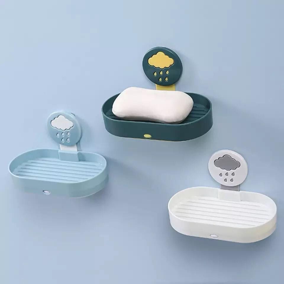 Self Draining Soap Dish - Cloud