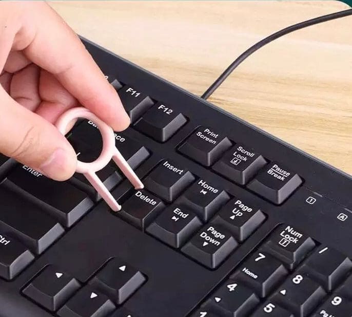 7 In 1 Cleaning Brush Set, Multifunctional Phone Keyboard Cleaning Kit, Computer Dust Cleaning, Cleaning Brush Tool for Airpods Earbud Cell Phone Laptop Camera, Multifunction Bluetooth Compatible Headset Cleaning Pen