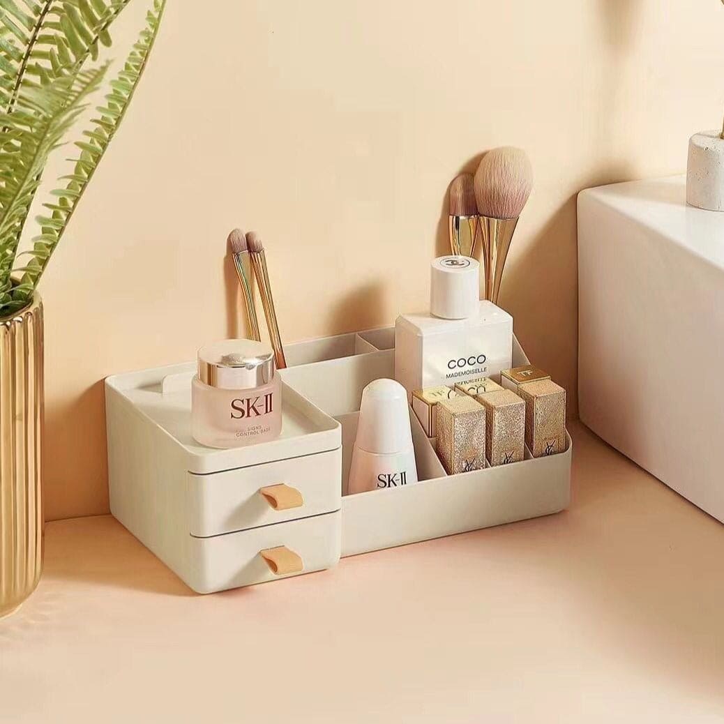 Drawer Cosmetic Storage Box, Desktop Lipstick Mask Storage Finishing Box, Stationery Office Sundries Rack, Makeup Organizer, Countertop Drawer Organizer, Cosmetic Drawer Jewellery Display Case, Makeup Drawer Container