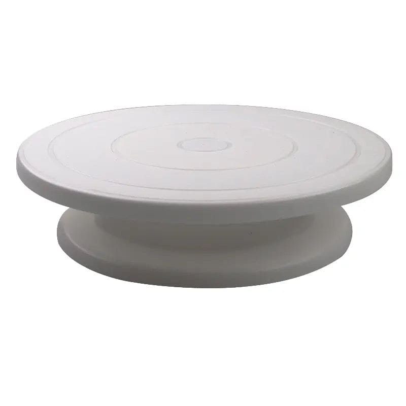Cake Turntable Stand, Rotating Stable Anti-skid Round Cake Table, Cake Decorating Rotary Table, Kitchen Baking Tool, Revolving Dessert Serving Plate