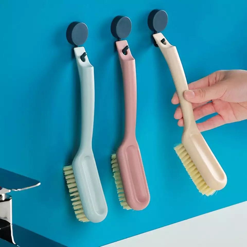 Multifunctional Cleaning Brush Portable Plastic Clothes Shoes