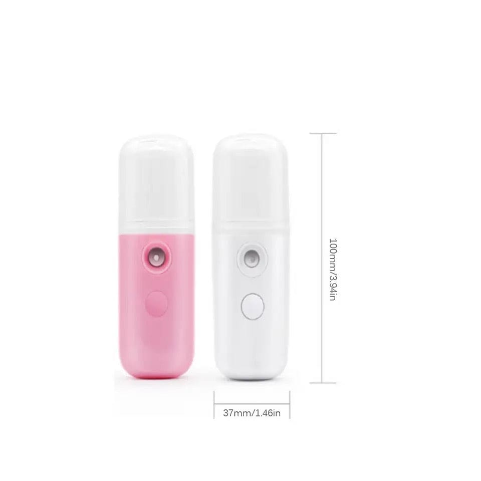 Face Humidifier Steamer, Mini USB Sprayer, Body Facial Spray, Portable Hydrating Beauty Sprayer, Handheld Face Air Humidifier, Rechargeable Nano Water Spray Bottle, Mini Steam Bullet Bottle, Disinfectant Atomization Tool, Nano Mist Sprayer Bottle