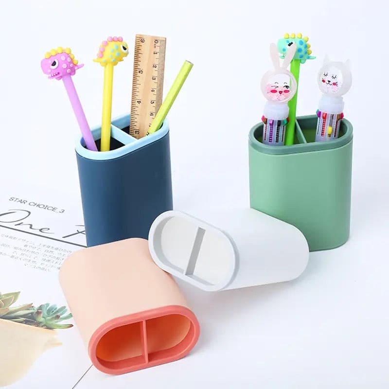 Multifunctional Simple Storage Pen Case, Makeup Desktop Nordic Office Organizer, Pencil Cosmetic Table Box, Multipurpose Student Stationery Box, School Office Stationery Stand