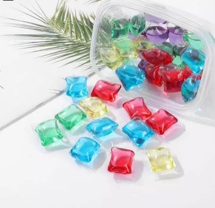 Set of 10 Laundry Fragrant Gel Beads, Laundry Ball Cleaner Capsules, Clothes Cleaning Scent Booster