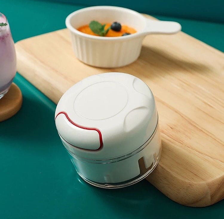 Mini Chopper, Multifunctional Hand Held Vegetable Chopper, Hand Pull String Food Chopper, Manual Food Processor