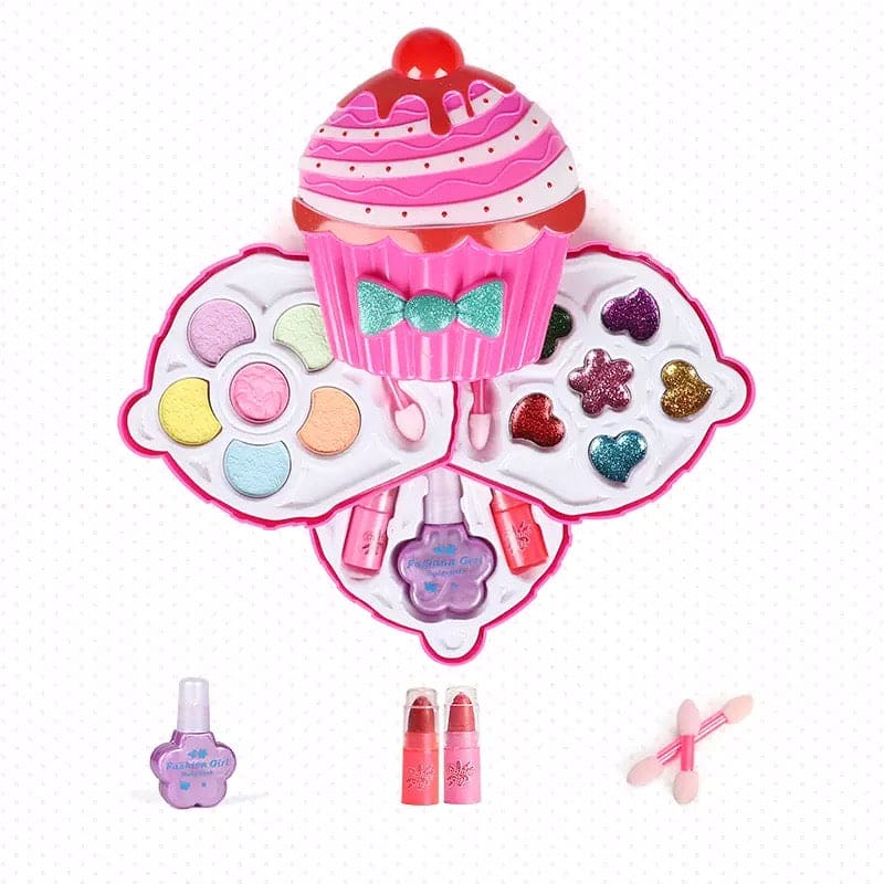 Girls Make Up Set Toys, Kids Beauty Kit, Children Pretend Makeup Tool Toy, Toys Handbag For Dressing Cosmetic Girls Gifts