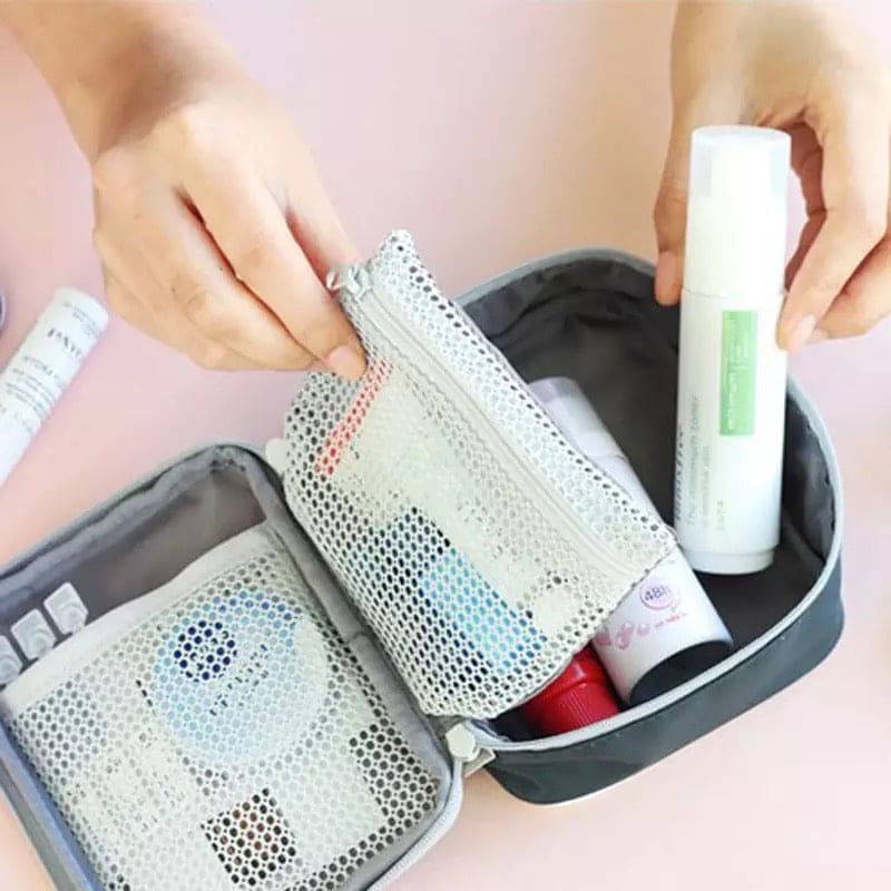 First Aid Medicine Bag, Large Capacity Portable Medicine Storage Bag, Outdoor First Aid Kit Organizer, Travel Empty Medicine Storage Bags, Emergency First Aid Kit Bag, Pill Survival Organizer, Portable Camping Car Medicine Kit, Car Home Emergency Bag