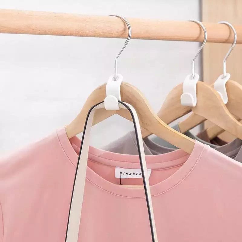 Hanger Extension Hook, Wardrobe Hanger, Extension Hook, Clothes Rack Holder, Space Saving Cascading Extender Clip