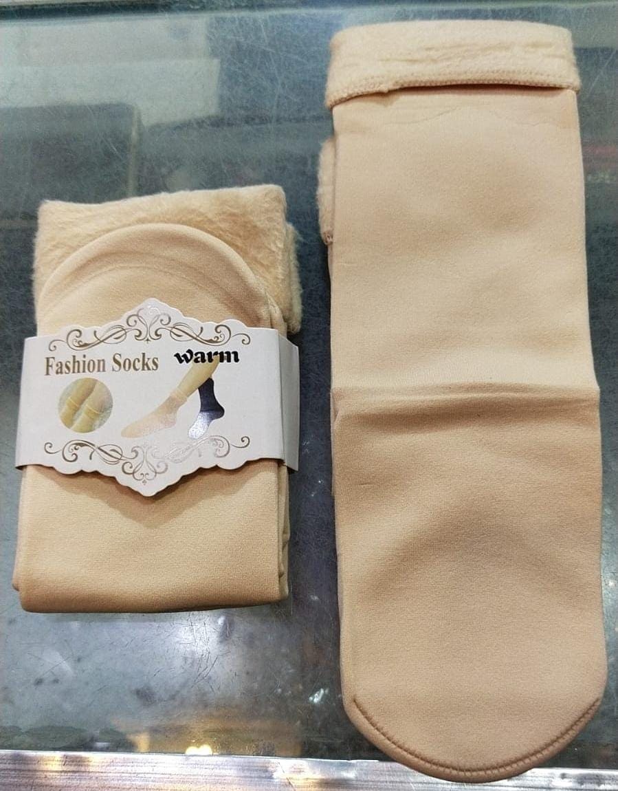 Winter Warm Thicken Thermal Socks, Wool Cashmere Snow Seamless Socks, Woolen Warm Socks Winter Thicken Thermal Wool Cashmere Socks, Seamless Female Fur Socks
