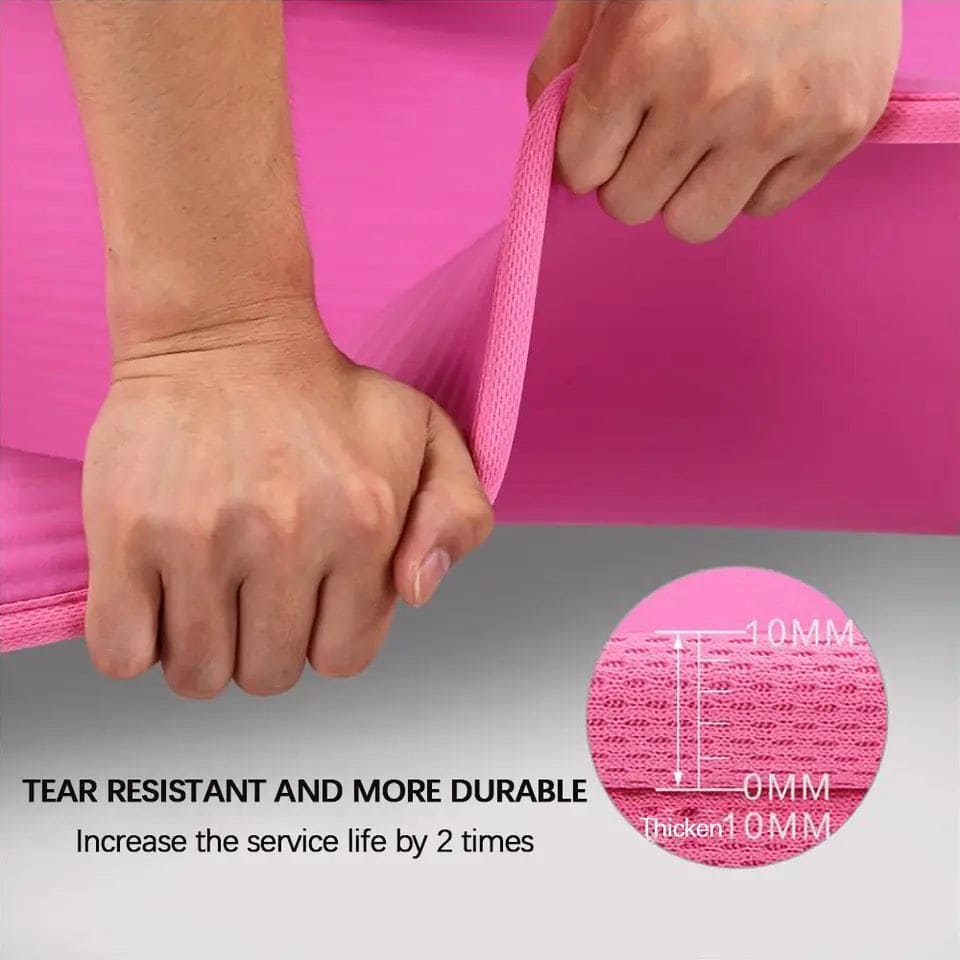 Non Slip EVA Yoga Mat, Foldable Fitness Environmental Gym Exercise Pads, Carpet Mat For Beginner, Home Exercise Odorless Mat, Retrospect Solana Yoga Mat