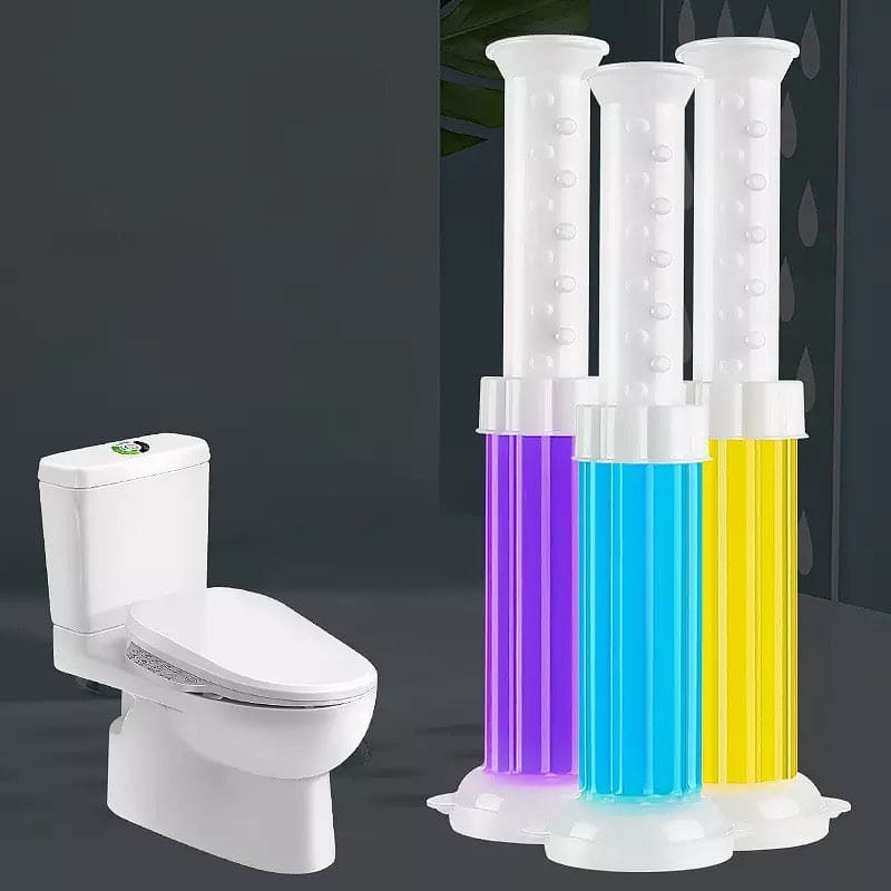 Frangrance Toilet Cleaner, Gel Deodorant Air Freshner, Aromatic Flower Needle Detergent Flower Toilet Bathroom Deodorant Cleaning