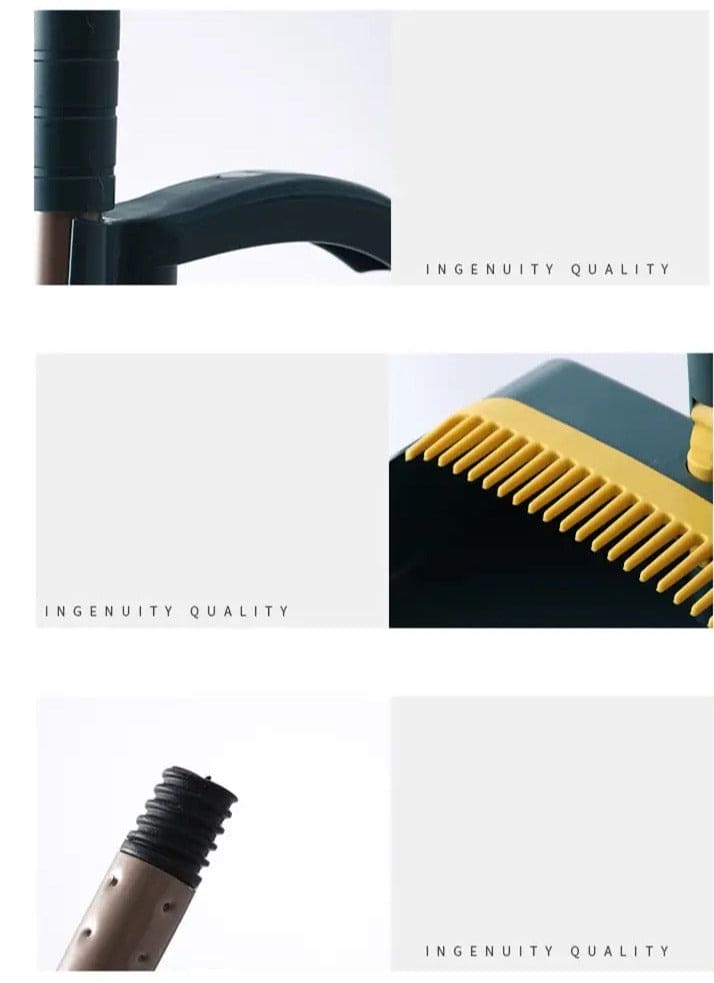 Dust Broom Set, Magic Home Cleaning Pan Brush, Garbage Scoop And Dustpan, Floor Shovel Grabber Wiper, Floor Shovel Grabber Wiper, Squeeze Mop Pan, Trash Shovel Grabber, Home Kitchen Lobby Cleaning Tool