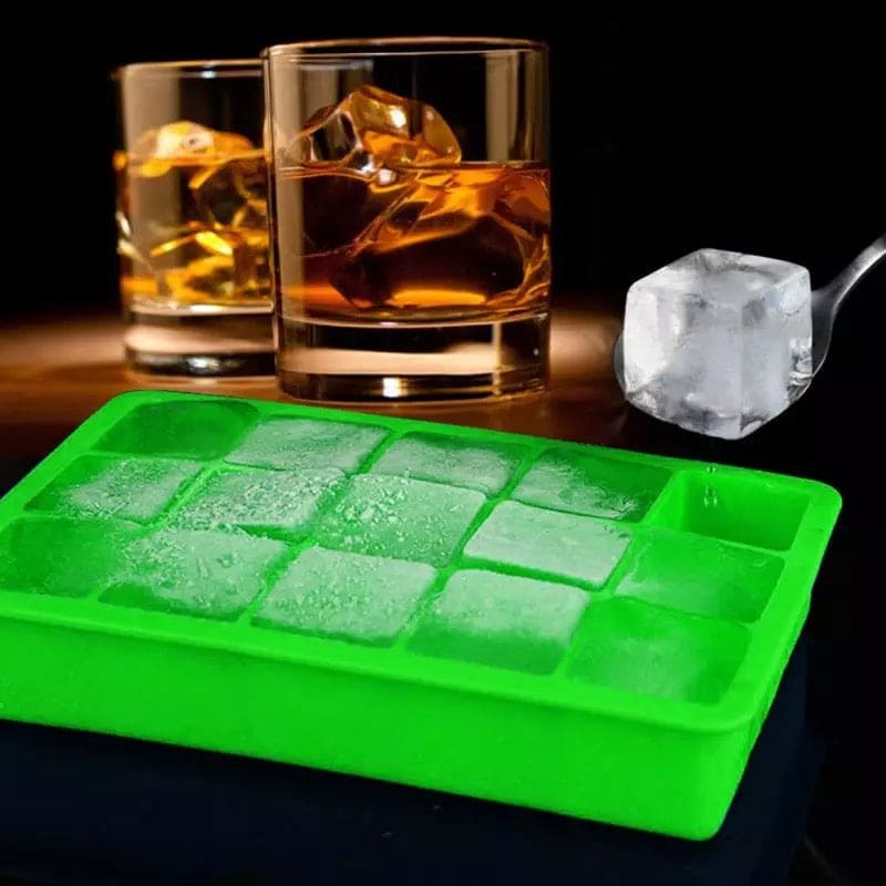 Silicone Ice Cube Maker Molds, Easy Release Ice Tray, Creative Small Ice Cube Mold Square Shape, Ice Maker Ice Cube Tray