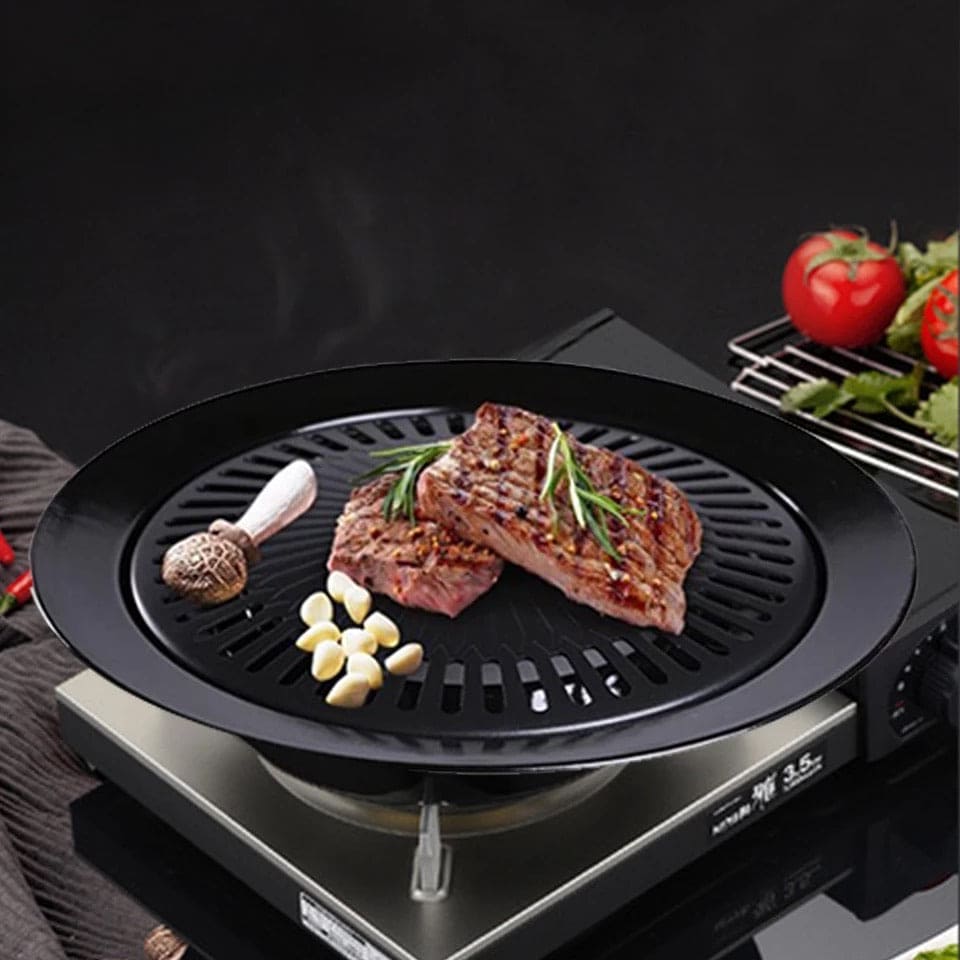 Round Barbecue Grill, Stainless Steel Bbq Grill, Bonfire Grill Stove