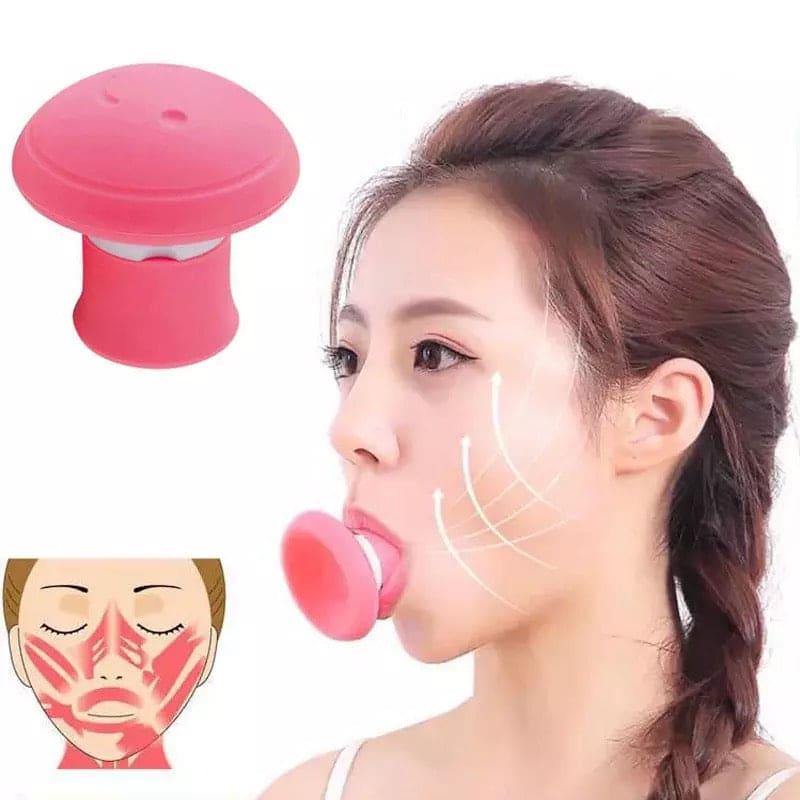 Face Slimming Tool, Lifter Face Lift Skin Firming Exerciser, Double Chin Muscle Training Silica, Gel Wrinkle Removal Tools