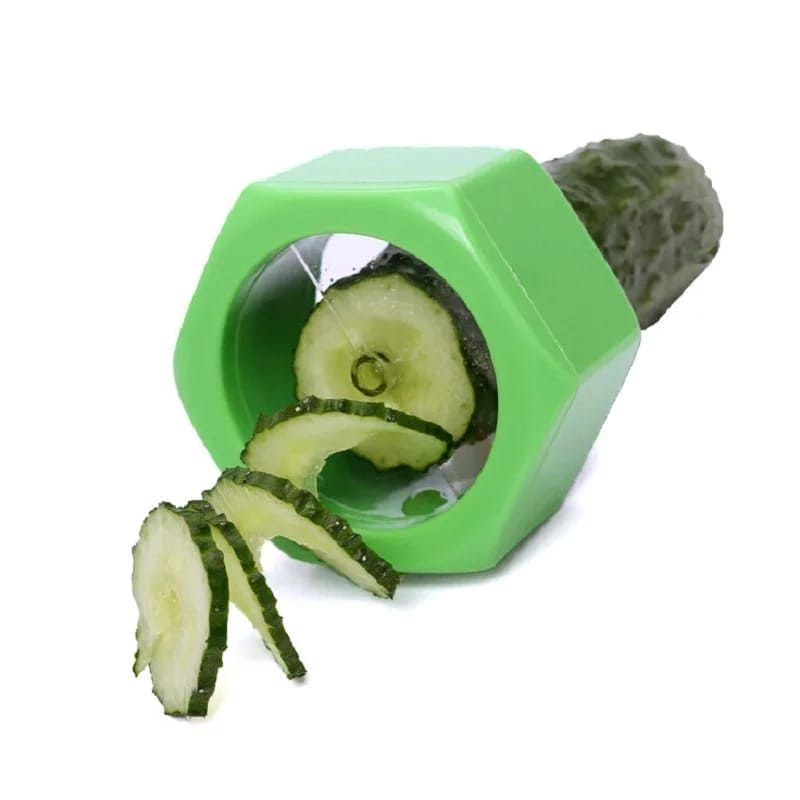 Kitchen Vegetable Fruit Slicer, Potato Cucumber Spiral Cutter, Multifunctional Creative Slicing Tool
