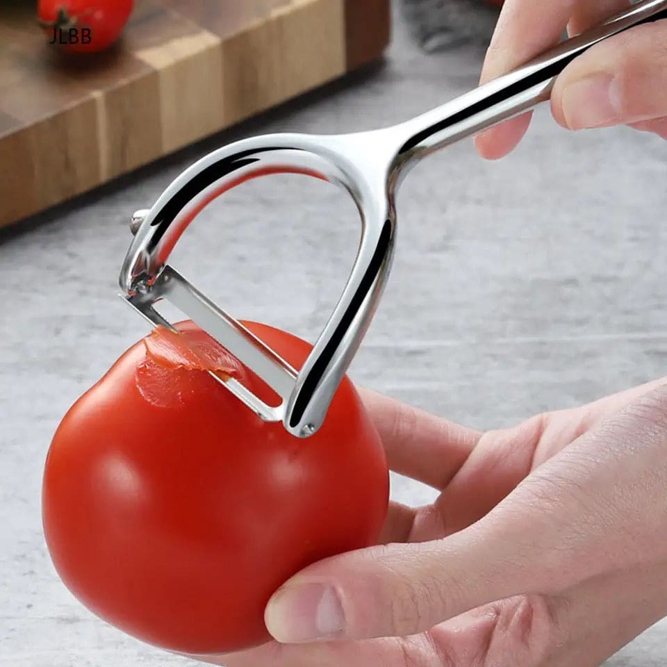 Stainless Steel Vegetable And Fruit Peelers With Non-slip Handle