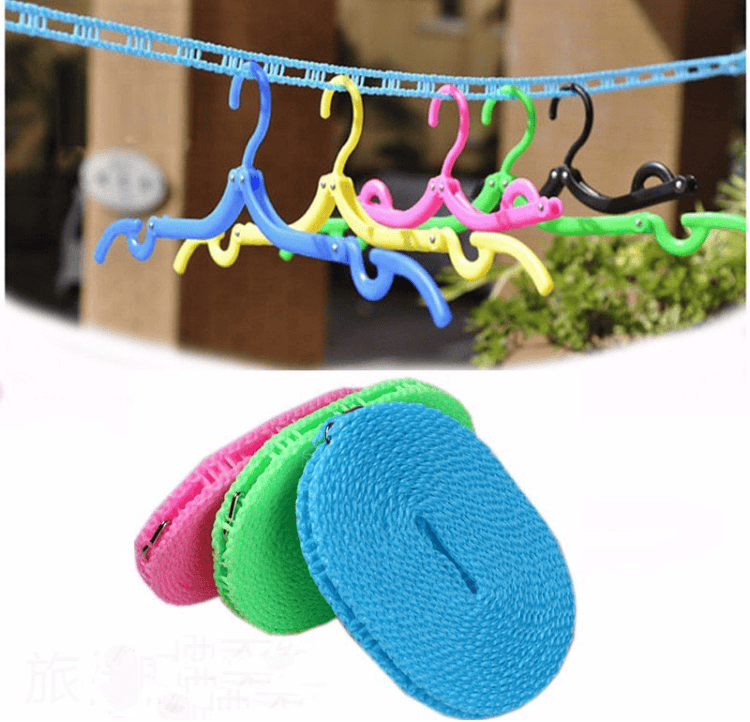 Clothes Drying Rope, Adjustable for Indoor Outdoor Laundry Clothesline –  Yahan Sab Behtar Hai!