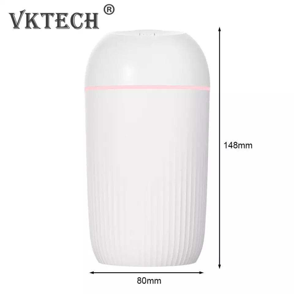 Large Capacity Silent Air Humidifier, Colorful Night Light USB Plug Aroma Diffuser, Ultrasonic Mist Humidifier, Aroma Essential Oil Diffuser, USB Mist Maker