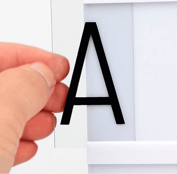 Cinematic Cinema Led lightbox, Led Message Box, Message Light Box