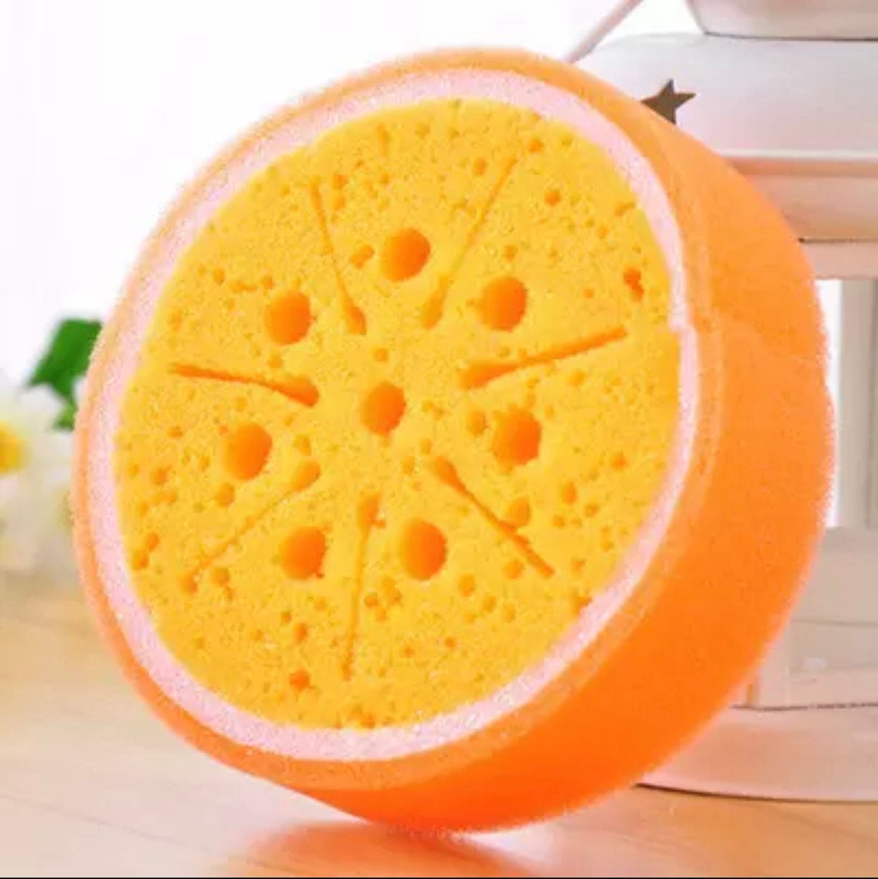 Cute Fruit Shaped Dishwashing Sponge, Kitchen Cleaning Dishcloths For Glass, Fruit Shape Thickening Bath Scrubbing Sponge Scouring Pad