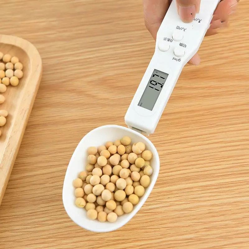 Electric Kitchen Scale Spoon, Digital Measuring Spoon, Volume Food Scale Gram Mini Kitchen Scales, Multifunction Handheld Electric Scale Spoon For Cooking, Portable Kitchen Scale, Measurable Display Food Scale