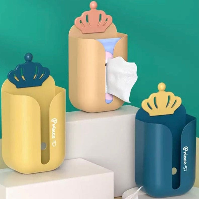 Kitchen Paper Towel Box, Wall-Mounted Free Punch Drawer Box, Toilet Paper Holder, Bedroom Paper Towel Dispenser