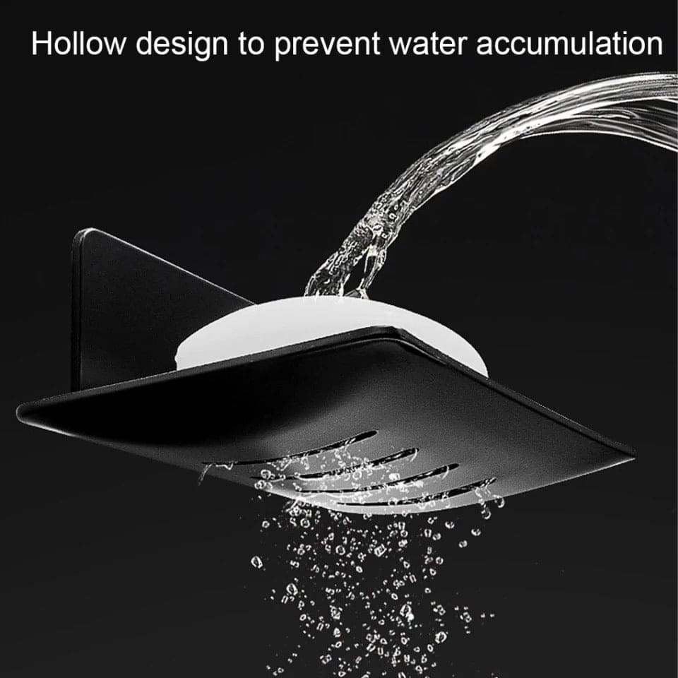 Metal Soap Dish, Self Draining Soap Holder, Soap Draining Tray For Bathroom Creative Soap Dish Holder