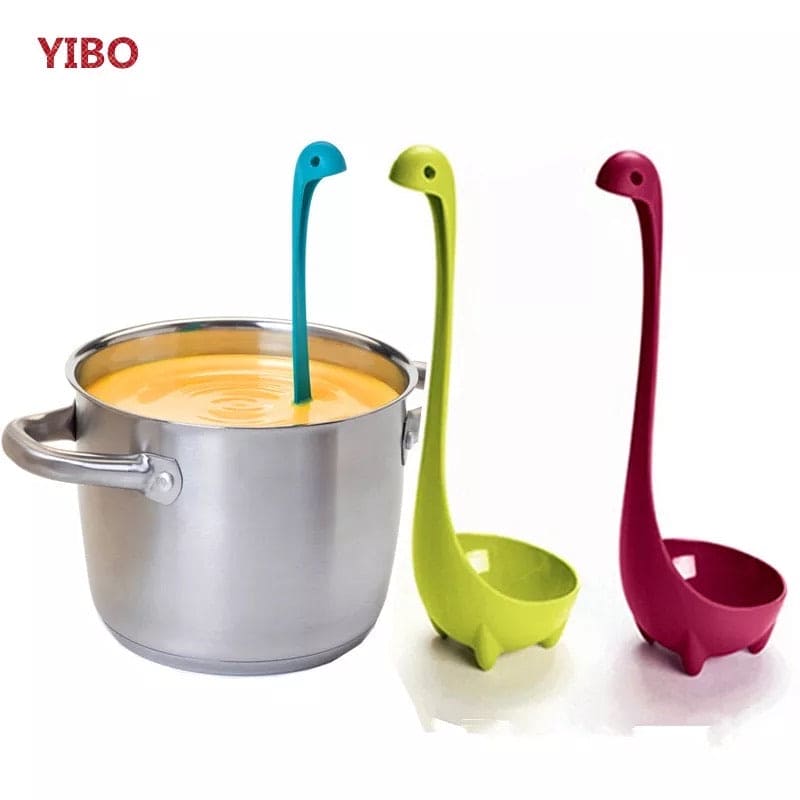 Cute Dinosaur Soup Ladle, Long Handled Soup Spoon, Creative Soup Spoon